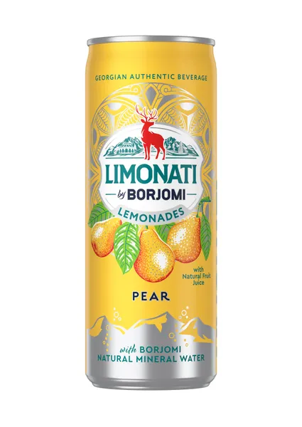 Limonāde ar bumbieru ekstraktu 0.5l, Borjomi