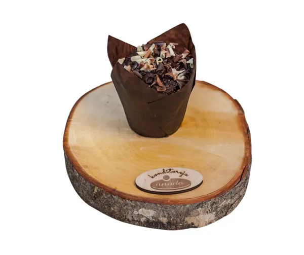 Mafins Choco ar balto šokolādi 130g, Anada konditoreja