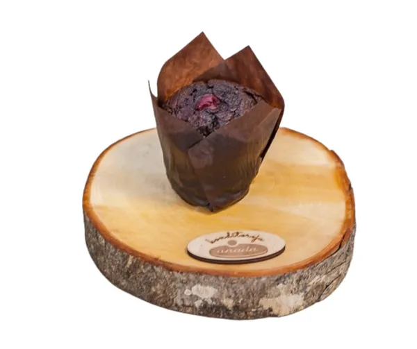 Mafins šokolādes ar ķiršiem 130g, Anada konditoreja