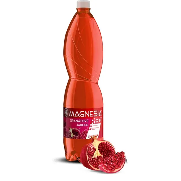 Magnesia Red min.ūdens gāz.ar Granātābolu garšu 1.5l