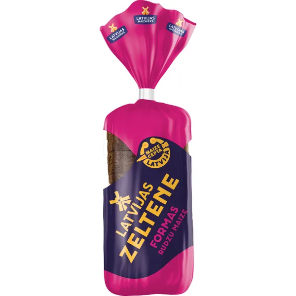 Rudzu formas maize ZELTENE 600g