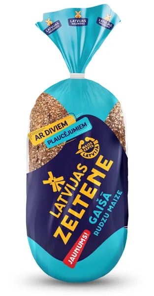 Maize rudzu saldskābmaize gaišā Latvijas Zeltene 800g, Latvijas Maiznieks