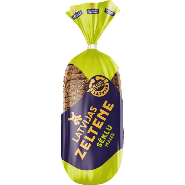 Maize ZELTENE ar sēklām 800g