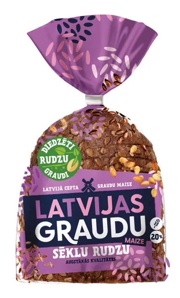 Maize sēklu rudzu Latvijas Graudu 390g, Latvijas Maiznieks