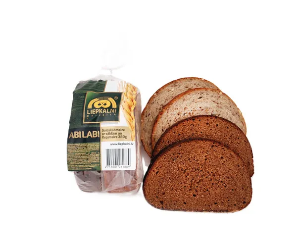 Maizes komplekts Abi-Labi (Sevišķā rupjmaize+Latviskā saldskābmaize ar sēklām) 380g, Liepkalni