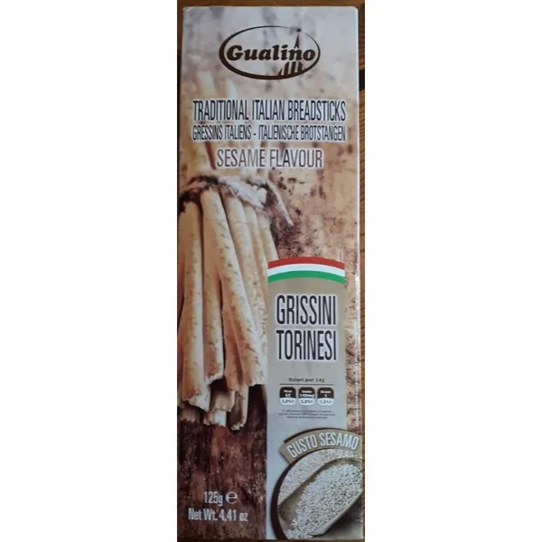 Maizes stienīši Gualino sezama125g