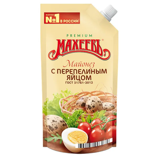 Majonēze ar paipalu olām Maheev 200ml
