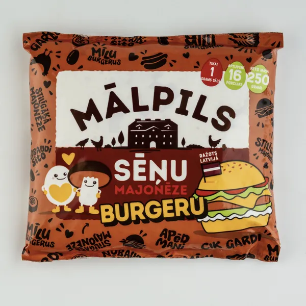 Majonēze sēņu Burgeru 250g, Mālpils