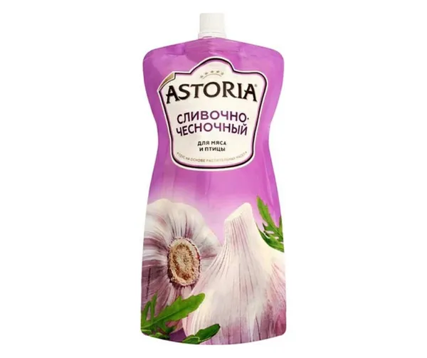 Majonēzes mērce Krējuma-ķiploku 233g, Astorija