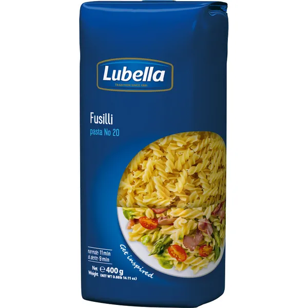 Makaroni Nr.20, spirāles 400g, Lubella