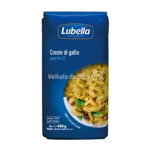 Makaroni Nr.33, radziņi 400g, Lubella