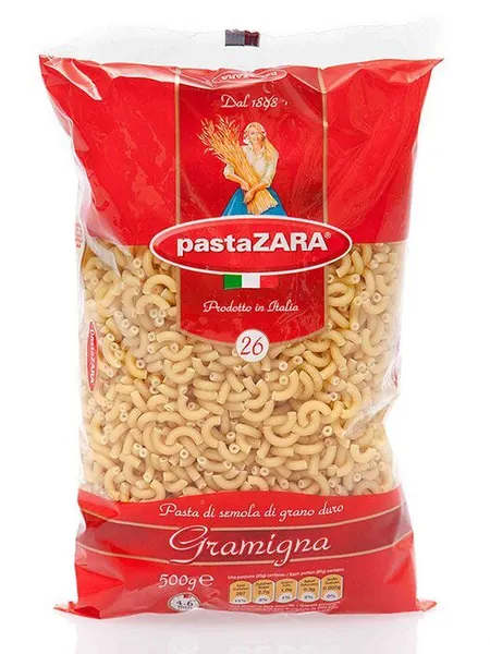 Makaroni Pasta Zara Nr.26, radziņi mini 500g