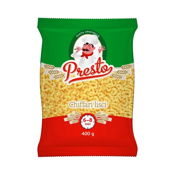 Makaroni radziņi Lisci Nr.183 400g,  Presto