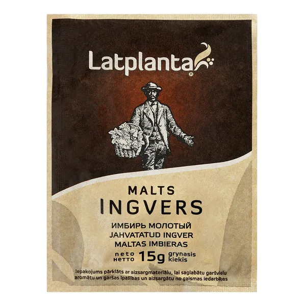 Malts ingvers 15g pac.