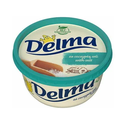Margarīns Delma ar zemu tauku saturu un sāli 450g