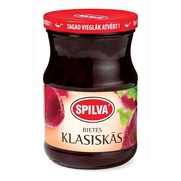 Marinētas bietes SPILVA klasiskās 570g