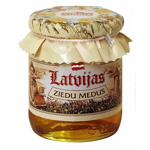 Latvijas ziedu medus 0.5 kg Vinnis