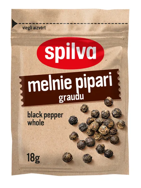 Melnie graudu pipari SPILVA 18g