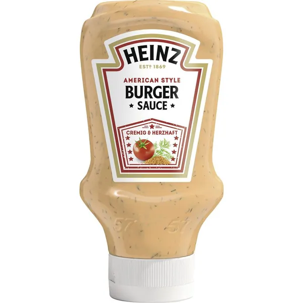 Mērce Heinz American Style burgeru 400ml