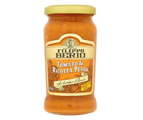 Mērce Pesto tomātu un ricotta 190, Filippo Berio