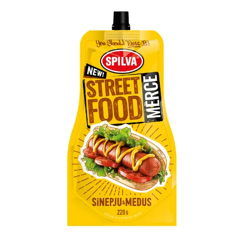 Mērce Street Sinepju-medus 220g, Spilva