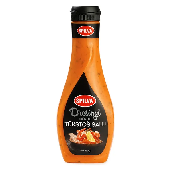Mērce Tūkstoš salu dresingi 375ml, Spilva