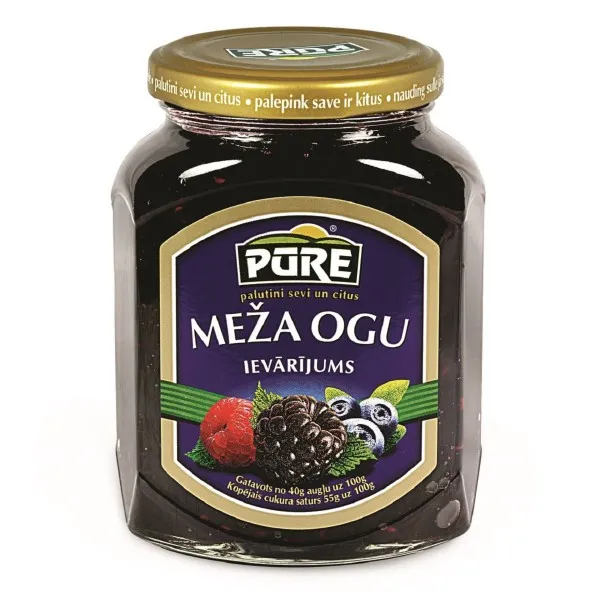 Ievārījums Meža ogu 420g, Pūre