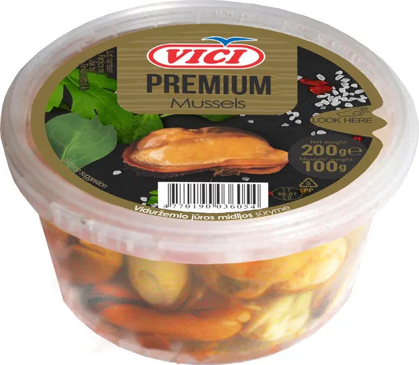 Mīdijas sālījumā VIČI 200g