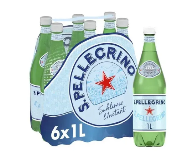 Minerālūdens 6x1l PET, S.Pellegrino