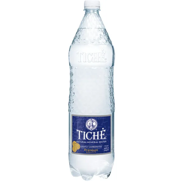 Minerālūdens dabīgs gāzēts 1.5l PET, Tiche