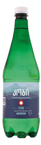 Minerālūdens gāzēts 1L PET, Kobi
