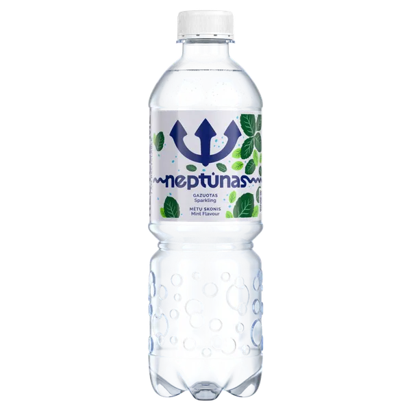 Minerālūdens Mint gāzēts 0.5l PET, Neptunas
