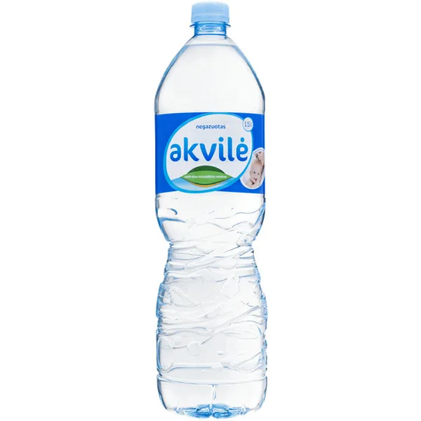 Naturāls minerālūdens AKVILE negāzēts, 1.5l(DEP)