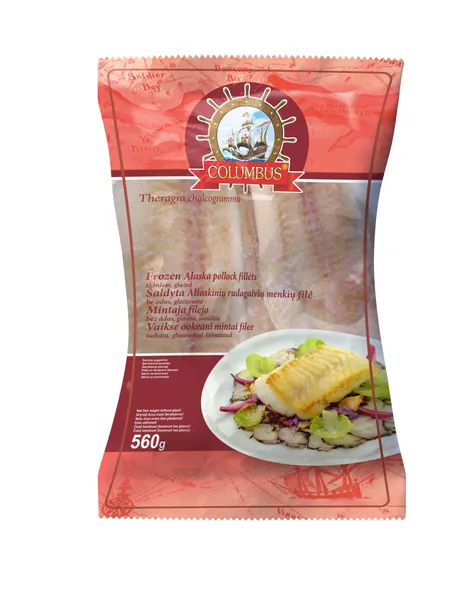 Mintaja fileja b/ā, glazēta 700g (560g)