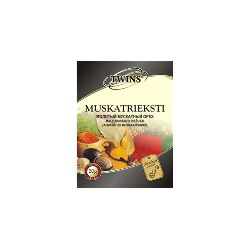 Malti muskatrieksti TWINS 20g