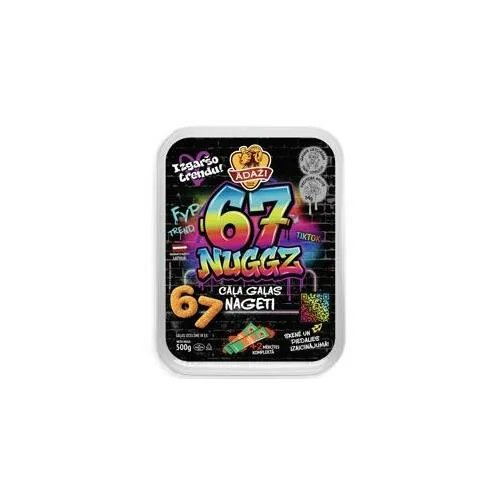Nageti 67 Nuggz 500g, GN Ādaži