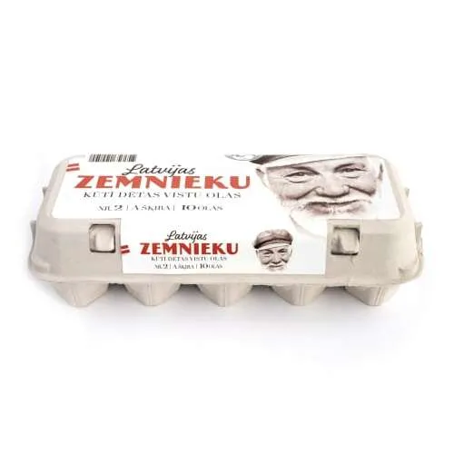 Kūtī dētas olas ZEMNIEKU A kategorija 10gab.