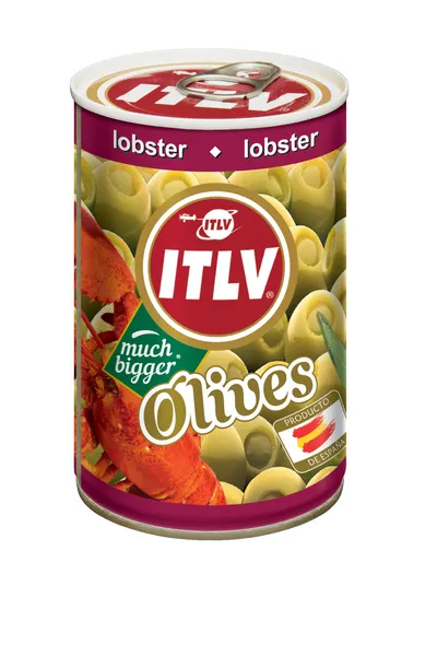 Olīves zaļās ar omāru 314ml (110g), ITLV