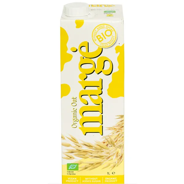 Organiskais dzēriens Auzu Bio 1l, Marge