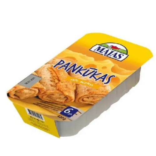 Pankūkas Mājas ar siera pildījumu 6x70g, Mājas