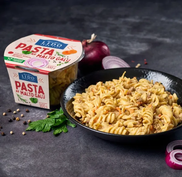 Pasta ar malto gaļu 300g, Lido