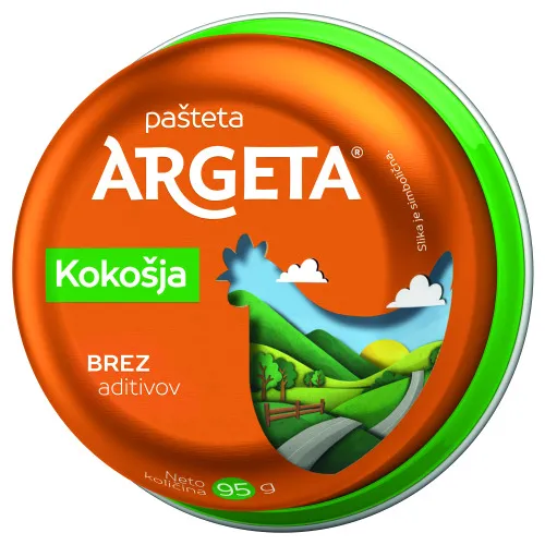 Vistas gaļas pastēte ARGETA, 95g