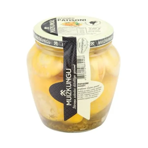 Patisoni marinēti MUIŽKUNGU, 520g/260g