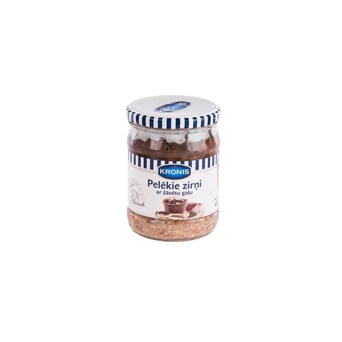 Pelēkie zirņi ar žāvētu gaļu Kronis 480g