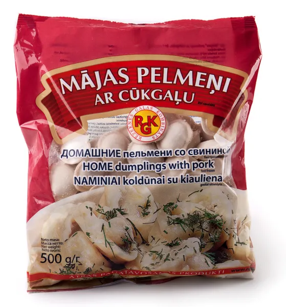 Pelmeņi ar cūkgaļu Mājas 500g, RGK