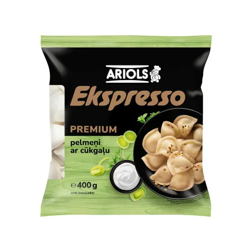 Pelmeņi Ekspresso Premium ar cūkgaļu 400g