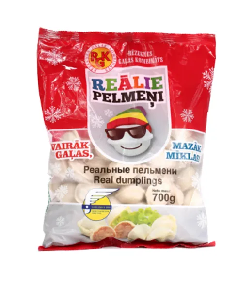 Pelmeņi Reālie 700g, RGK