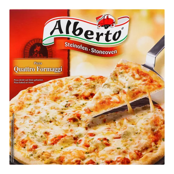 Pica saldēta Quattro Formaggi 320g, Alberto