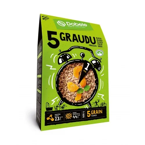 Piecu graudu pārslas 500g, Dobele