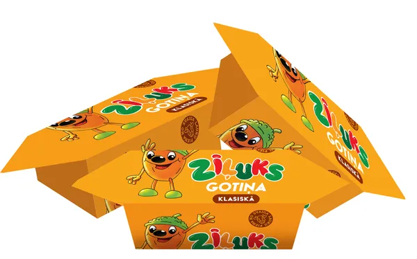 Piena konfektes Gotiņa klasiskā, sveramas, Zīļuks